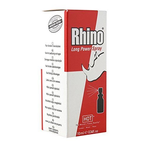 HOT Men Premium Delay Spray Rhino Long Power 10ml